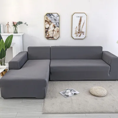 

Solid Color Sofa Covers for Living Room It Need Buy 2pcs Sofa Cover for L Shape Sectional Corner Sofa Slipcover Couch Cover Set