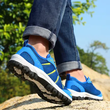 

Men's casual shoes brand cushioning sneakers flat comfortable shoes Men's Sneakers Ultra Light Krasovki Sapato Hollow Sole Homme