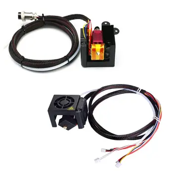 

1Set 12/24V Full Assembled Extruder Hotend Kit with Cooling Fan Cover Air Connections Nozzle for CR-10 Series 3D Printer