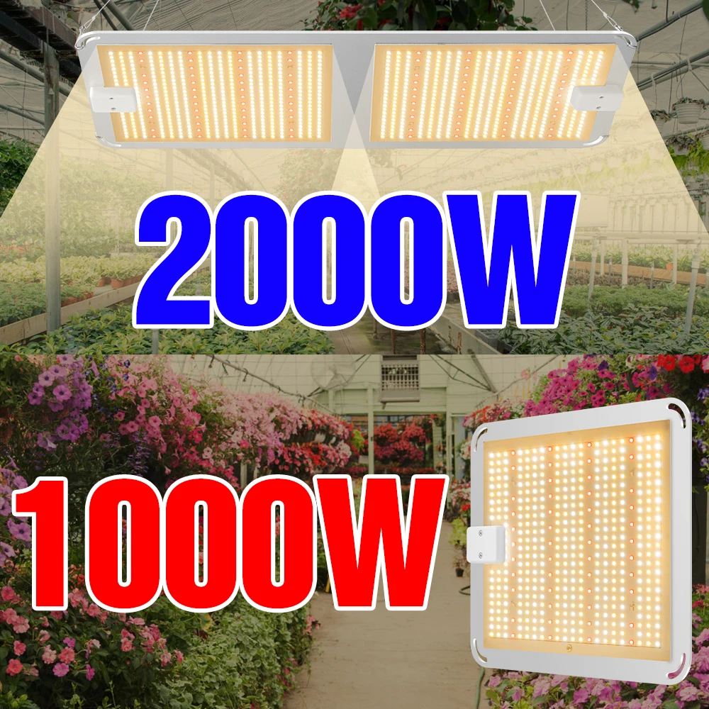 

LED Full Spectrum Growing Lamp 1000W 2000W 4000W Plant Grow Light AC 100-277V Indoor Seedling Fito Lampy LED Hydroponics Lampara