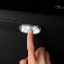 

Multi-Purpose Touch LED Light USB Rechargeable Reading Lamps Touch Switch Corner Lighting for Car Interior/Hood/Trunk/Kitchen