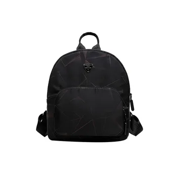 

Unisex College Wind Wild Student Backpack Women Leisure Travel Backpack Lady simple Zipper Solid Canvas School Bag Sac A Dos