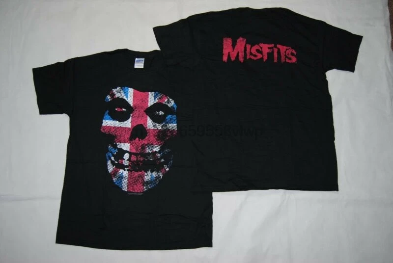 MISFITS Великобритания череп футболка новый официальный земля AD WOLFS крови ходить