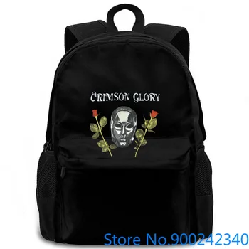 

CRIMSON GLORY FIRST ALBUM 1986 PROGRESSIVE HEAVY METAL NEW BLACK women men backpack laptop travel school adult