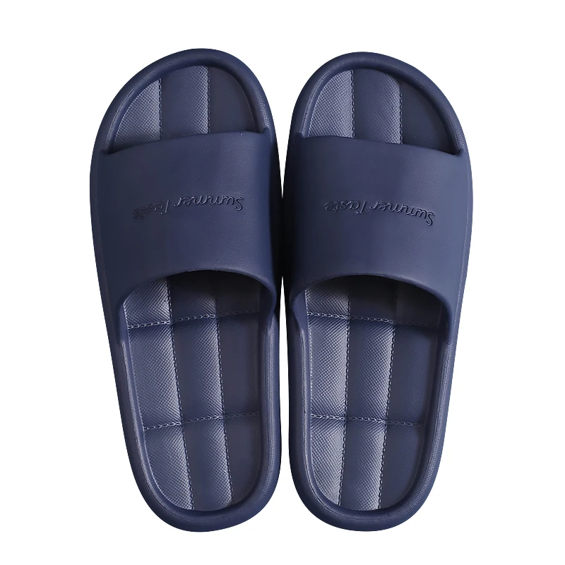 2022 Home Slippers Men Women Non-slip Bathroom Footwear Boys Girls Unisex Flip Flops Summer House Hotel Sandals Flat Shoes best indoor shoes for hardwood floors Indoor Slippers