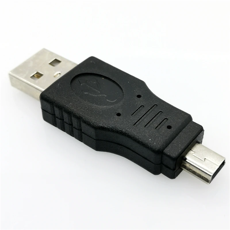 High Quality USB 2.0 A male To Mini B 5 Pin Male Plug Cable adapter Connector hot sale on the market | Компьютеры и офис