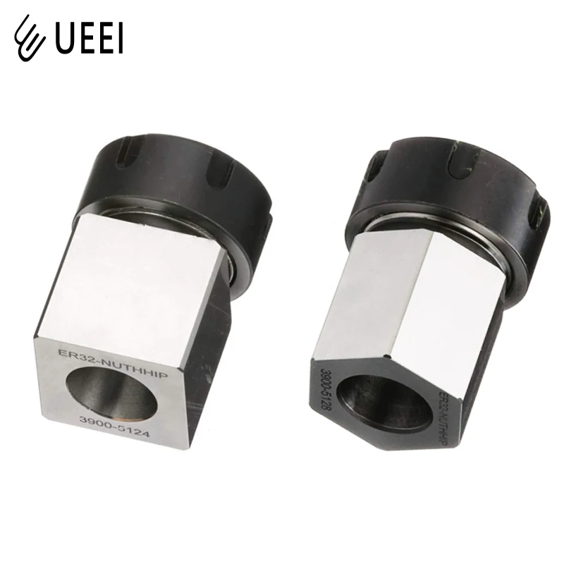 1pc ER40 ER32 ER25 square/hexagonal collet holder chuck bracket CNC machining center engraving machine | Инструменты
