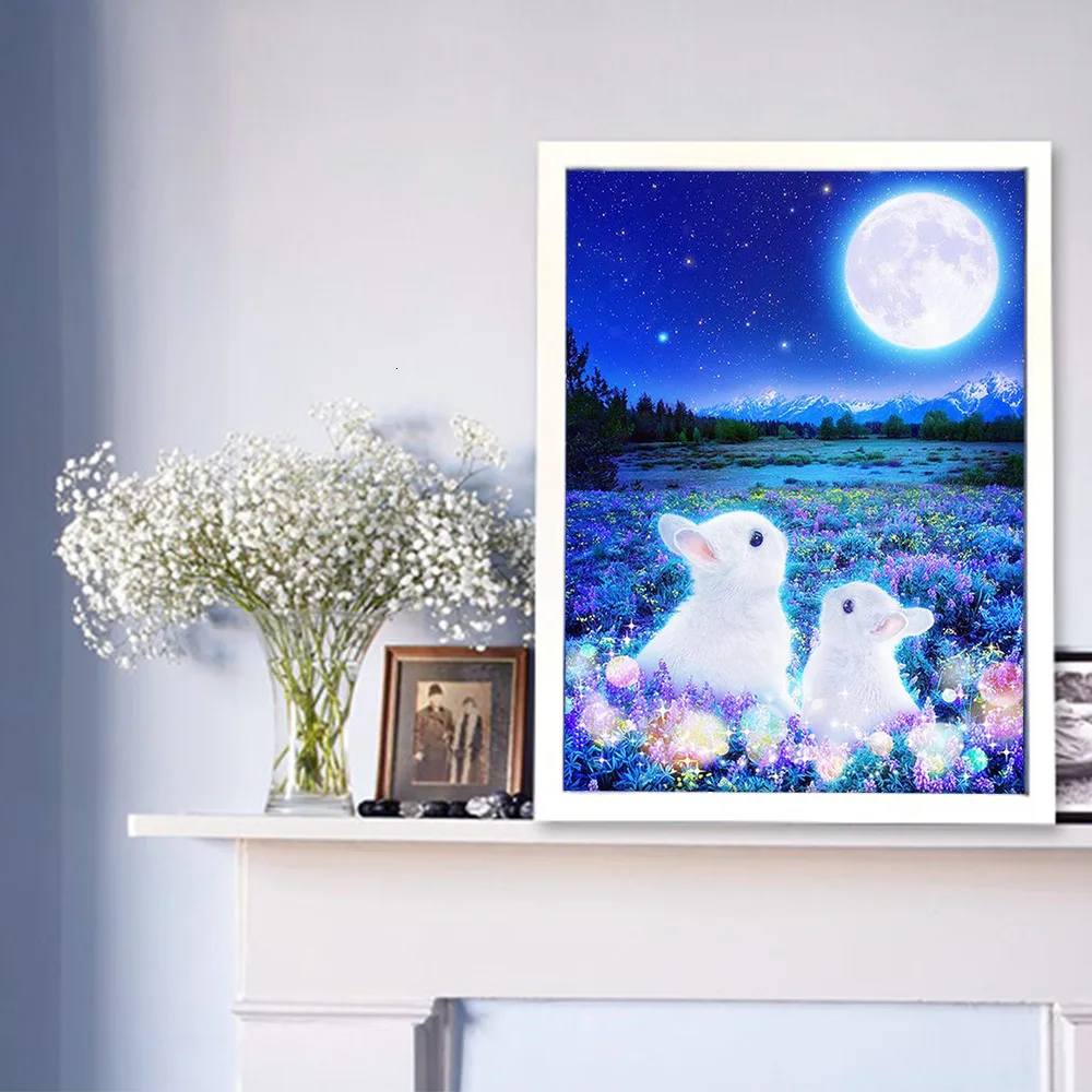 Rabbit-Diamond-Painting-Accessories-5d-Embroidery-Icons-Animal-Picture-Of-Rhinestones-Home-Decoration (1)