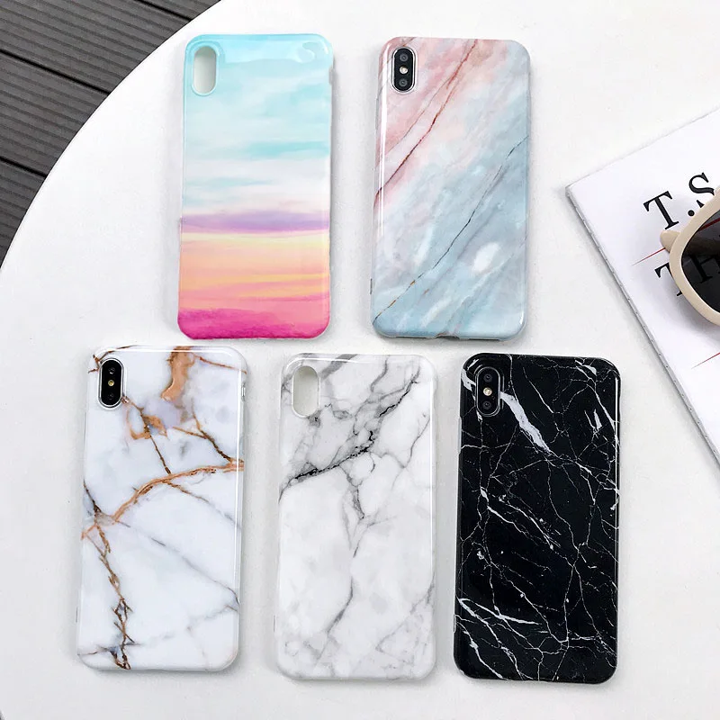 Чехол-накладка для huawei P30 Pro с мраморным покрытием Coque P 30 Lite P30Lite чехол P30Pro