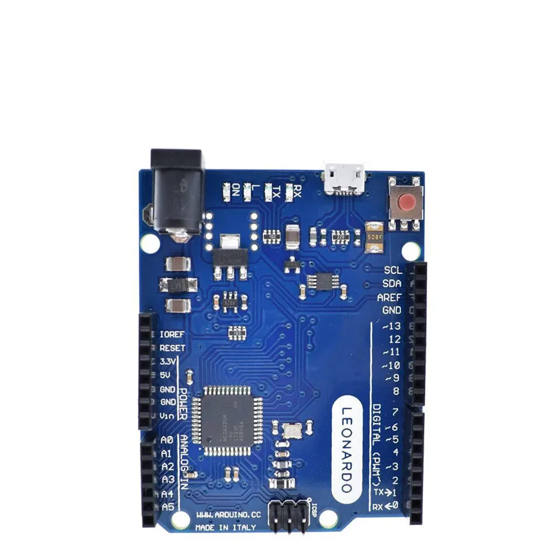 Макетная плата Leonardo R3 с микроконтроллером Atmega32u4 макетная USB кабелем совместимая