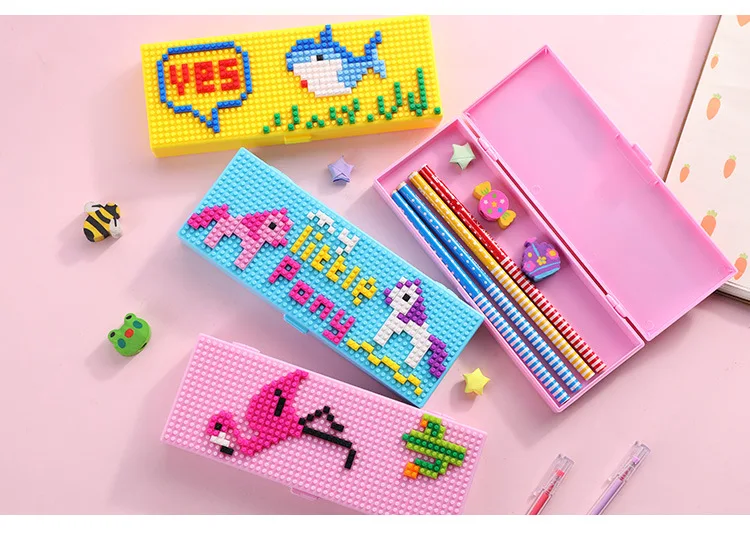 Креативный многофункциональный пенал ящик для детей/DIY студенческий пенал детский подарок пенал