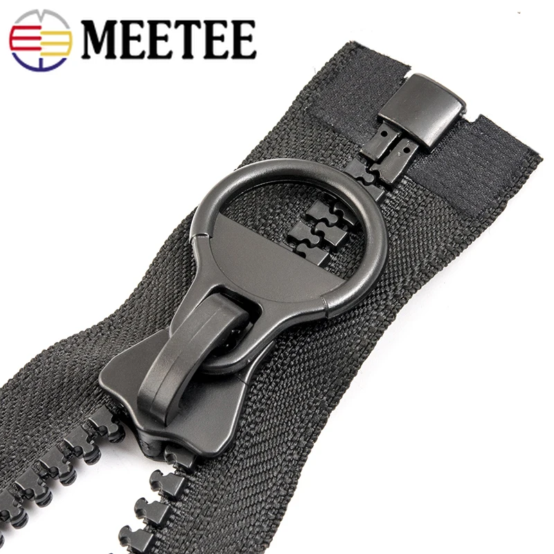 Meetee 1 шт. 60 300 см 8 # молния из смолы с открытым концом длинная застежка Сделай Сам