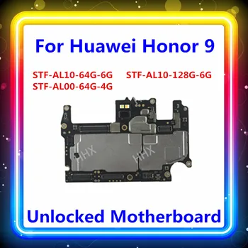 

Original replaced for Huawei Honor 9 motherboard STF-AL10 STF-AL00 RAM 4G 6G ROM 64G 128G unlocked Android OS for honor 9 card