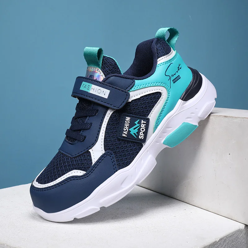 KAMUCC Summer Children's Fashion Sports Shoes Boys' Running Leisure Breathable Outdoor Kids Shoes Lightweight Sneakers