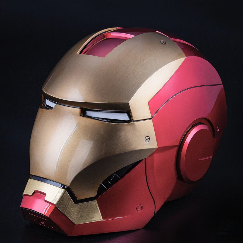 クラシックな映画のヒーロー アニメ アイアンマン Mk7 ヘルメット1 1 音声制御 フィギュア ガレージキット オーナメントのコレクション Aliexpress Home Garden