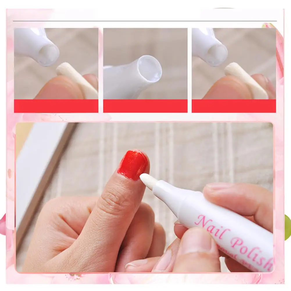 ENASUI 5Pcs Nail Art Gel Nail Polish Corrector Remover Pens Manicure tools Cleaner Nail Polish Corrector Remover Pen UV Gel