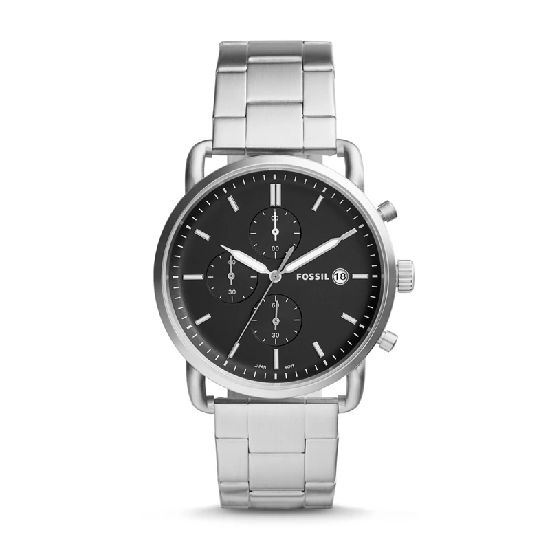 FOSSIL часы из нержавеющей стали с хронографом, модные наручные мужские часы, reloj para hombre - Цвет: FS5399