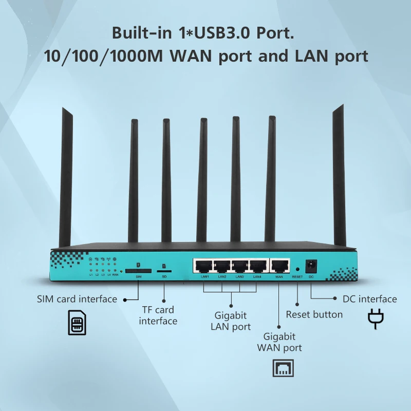 wi fi amplifier HUASIFEI WG1608 1200Mbps 5G Wireless Router MTK7621A Dual Band2.4G 5.8G 16MB+256MB PCIE M.2 Slot Openwrt VPN router wifi amplifier 5g