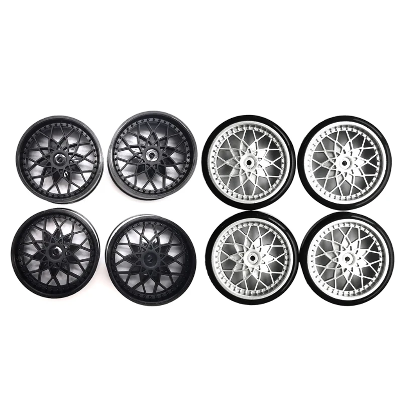

4pcs/set Four-wheel Drive Remote Control Car Wheel Hub Tires for WPL D12