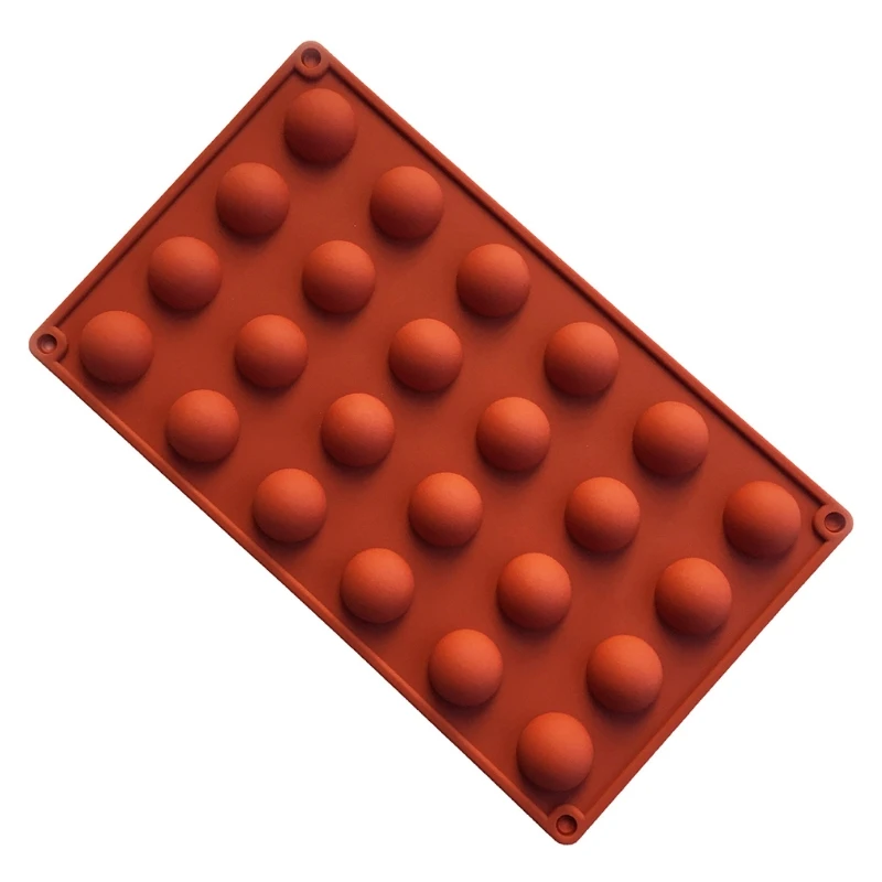 Силиконовая форма для выпечки шоколада в виде большого полусферического шара 24