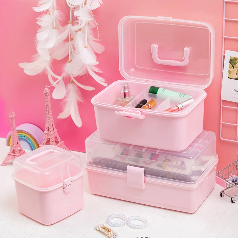 Multi-layer Hairpin Storage Box Cute Girls Jewellery Box Children's Hair  Accessories Storage Box Toy Storage Box 악세사리 보관함