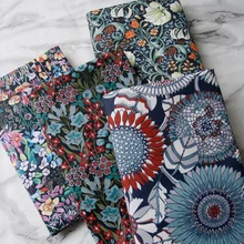 160 см * 50 см Ретро темные цветы хлопчатобумажная ткань комплект кровати «сделай сам», одежда платье с лоскутами, Детская Мужская обувь ручной работы из хлопковой ткани tecido 160 см * 50 см Ретро темные цветы хлопчатобумажная ткань комплект кровати «сделай сам», одежда платье с лоскутами, Детская Мужская обувь ручной работы из хлопковой ткани tecido