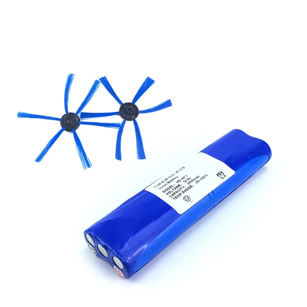 

14.8V 2800mAh 18650 Li-ion Battery Side Brush Kit For Philips Robotics FC8820/FC8810 Vacuum Cleaner Accessories Parts
