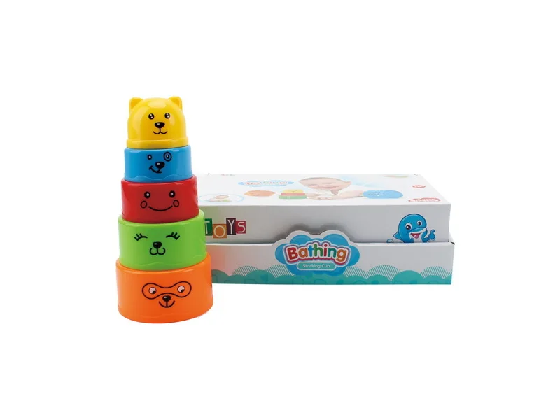 

Bear Circle Educational Stacked Cup cai die Cup Jenga Building Blocks Cup Fun Infant Gift Toy