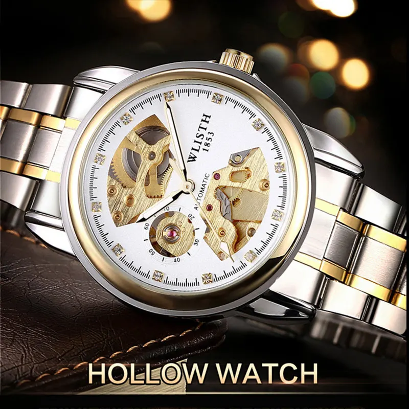 

Men's Watch Luxury Large Dial Quartz Watches Mechanical Waterproof Casual Business Top Brand Luxury Military Relogio Masculino