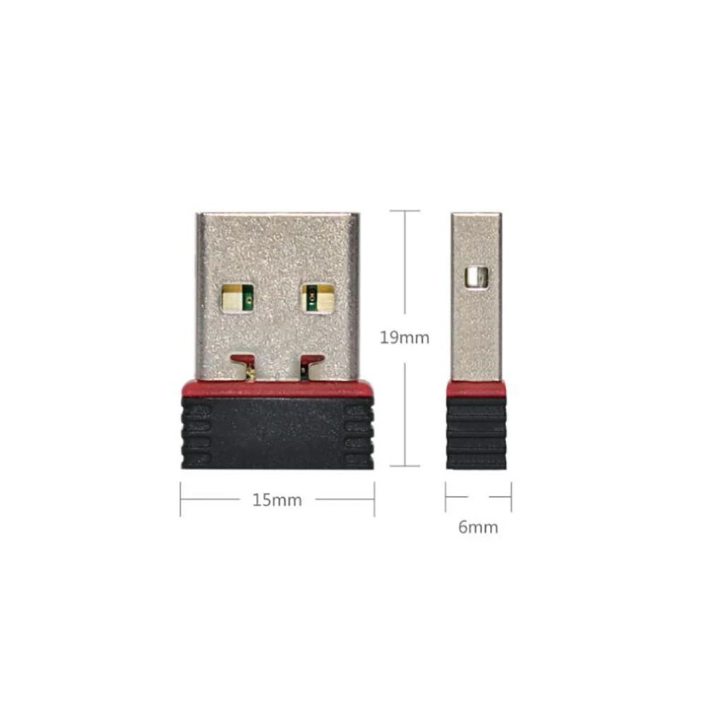 Мини ключ Wi Fi Ralink RT5370 5370 Мбит/с IEEE 802.11b/G/N|Сетевые карты| |