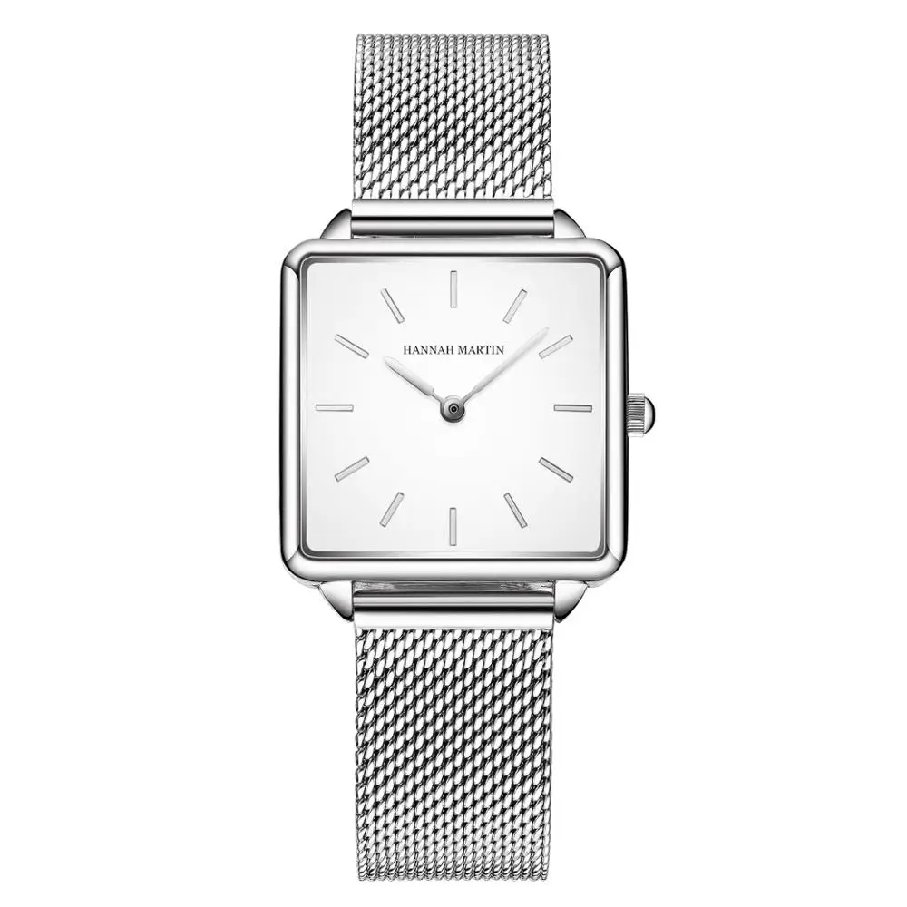 Japan Movement DropShipping Women Watches Rose Gold Simple Fashion Casual Wristwatch Luxury Ladies Square Watch Relogio Feminino