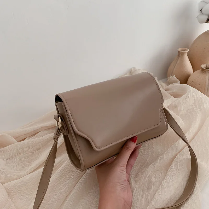 

Autumn Bag Retro Small Black Bag Women's 2019 New Style Versatile Simple Square Sling Bag INS Crossbody Bag WOMEN'S Bag
