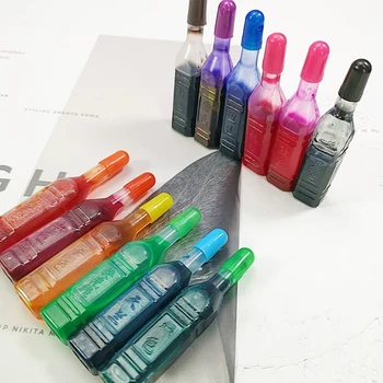 

24-36 Pcs 8ml Pigment DIY Slime Supplies Accessories Epoxy Resin Ink Dye Ink DIY Handmade Art Crafts Coloring Dye Colorant