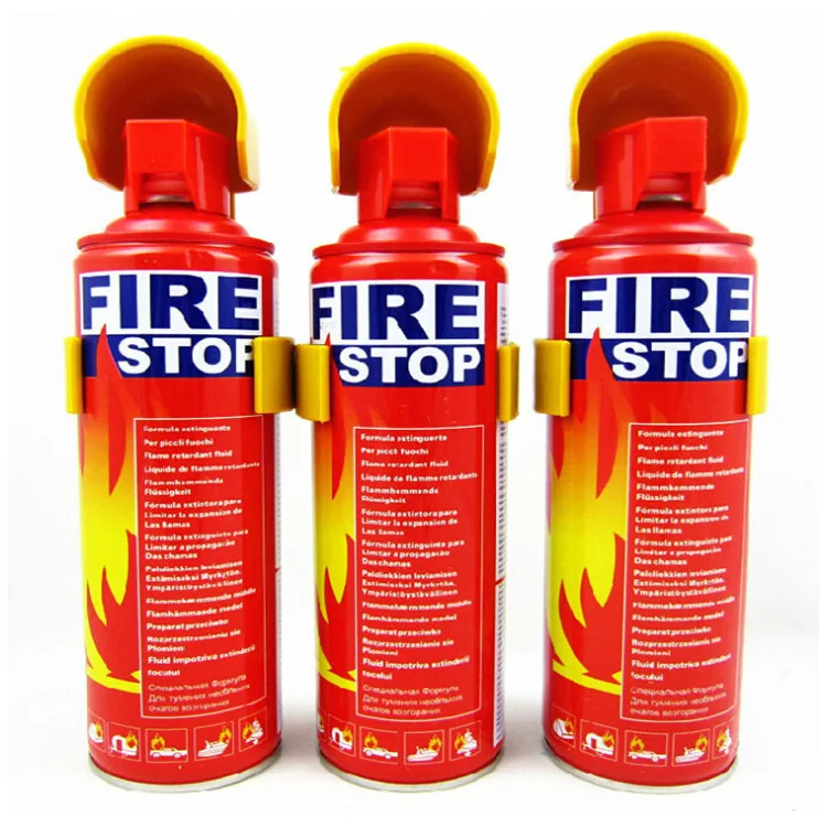 

Mini Car Mounted Foam Extinguisher 500 Ml Car Extinguisher Simplicity Type Household Extinguisher Insurance Gift Send