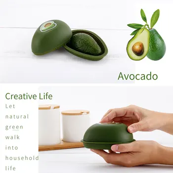 

Kitchen Food Crisper Plastic Vegetable Fruit Containers Fresh Storage Boxes Lemon Avocado Garlic Kitchen Refrigerator Organizer