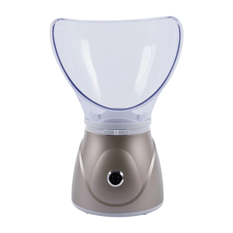 Deep Clean and Beauty Mask Facial Steamer Machine Thermal Spraying Skin Care and Water Supplement Tool Face steaming device - Цвет: Browm 110V