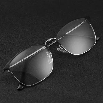

2020 New Anti Blue Light Glasses Goggles Fashion Men Women Stainless Steel Spectacles Oculos De Grau Optical Prescription Glass