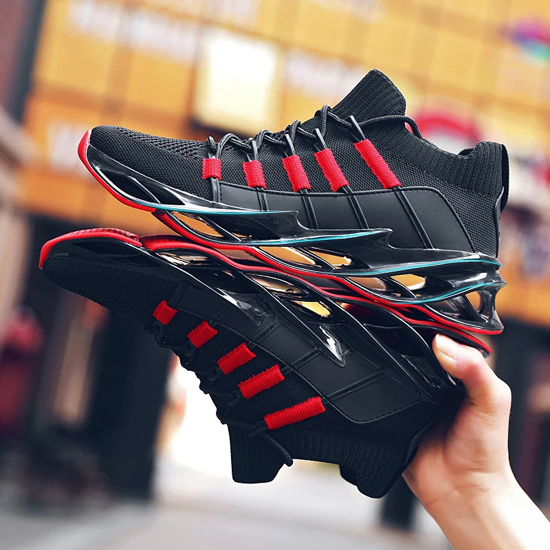 

New men's running shoes, blades, soles, sports shoes, cushioning, breathable sports shoes, jogging, fitness shoes, treadmills, r