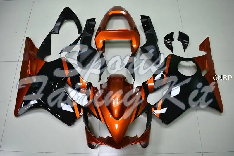 _ Обтекатели для CBR600F4i 2001-2003 оранжевые красные черные Honda Cbr600 2003 Пластиковые
