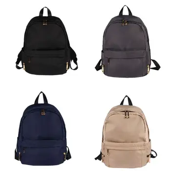 

NoEnName_Null Casual Rucksack Nylon Backpack School Bag College Daypack for Teenager Girls