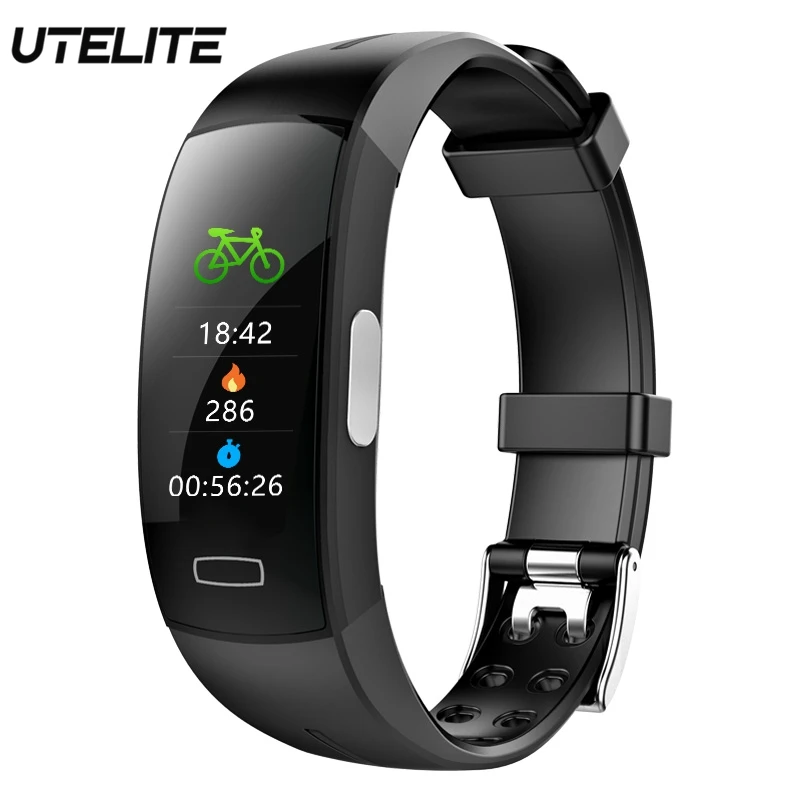 UTELITE P3 Plus смарт Браслет Водонепроницаемый фитнес трекер Монитор артериального