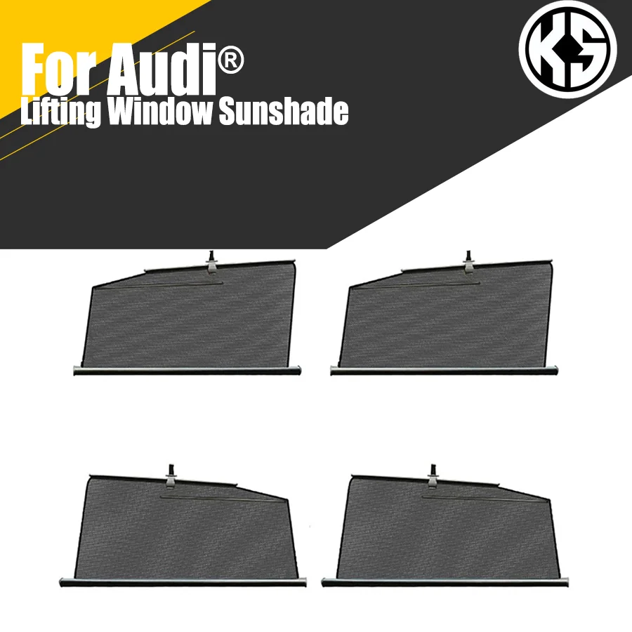 Auto Lifting Raam Zonnescherm Voor Audi A3 A4 A6 Q3 Q5 Custom Zonnescherm Auto Gordijn Zijraam