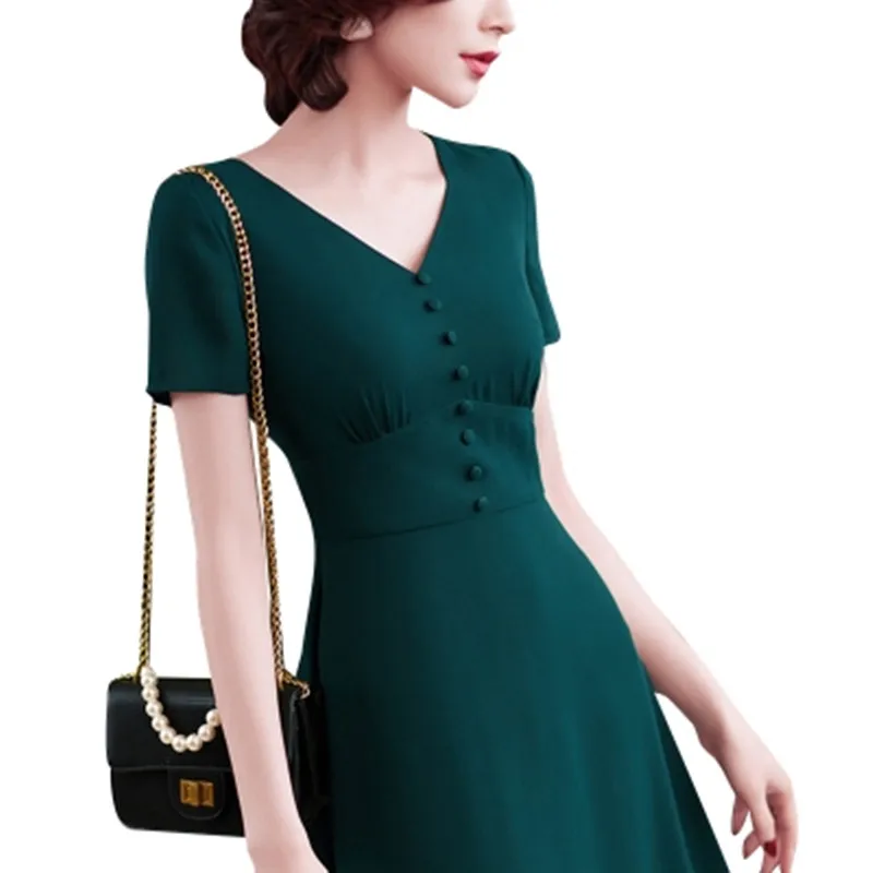 midi casual work dresses