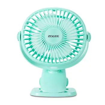 

Universal 360° Rotate USB Desk Fan Air Cooling Clip on Fan with 2 Speed for Home Office Outdoor Camping Car Seat Personal Fan
