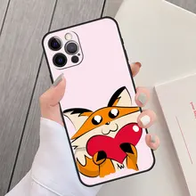 

Back Soft Cover for Apple iPhone 7 11 12 13 Pro XR X XS Max 6 6S 8 Plus 5 5S SE Tpu Matte Phone Case Cute Arctic Fox