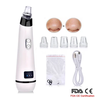 

Blackhead Remover Face Deep Nose Cleaner T Zone Pore Acne Pimple Removal Vacuum Suction Facial Diamond Beauty Clean Skin Tool
