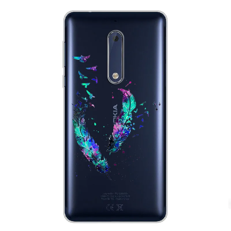 Ciciber перо для Nokia 8 7 1 6 5 3 2 Plus Мягкий силиконовый прозрачный ТПУ X7 X6 X5 X3 чехлы