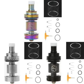 

Atomizer For Digiflavor Siren V2 GTA MTL Tank 24mm Dia 2ml Upgraded Build Deck