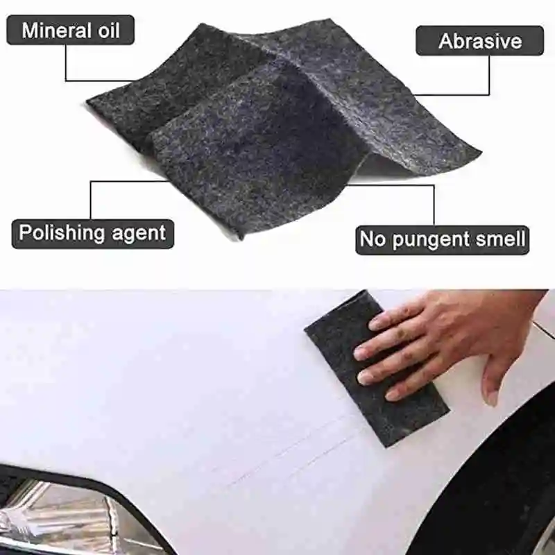 Voiture enlever Les Rayures Nano Magic Cloth Universal Car Scratch Repair Polish Cloth 1PC pour Paint Scratches Remover Scruffs on Surface Repair Tool 