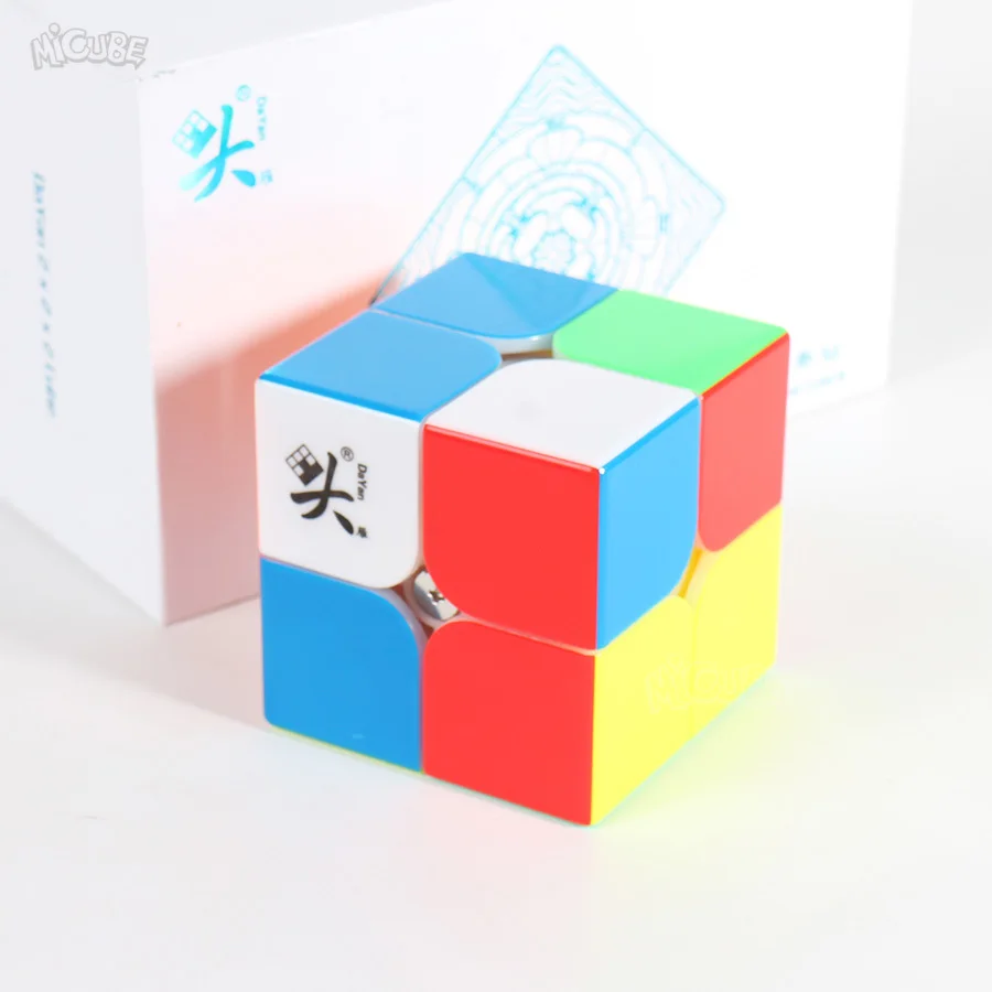 Магнит Neo Cube 2x2 DaYan TengYun M 2x2x2 магнитные Волшебные кубики без наклеек Cubo Magico профессиональная скорость WCA 50 мм